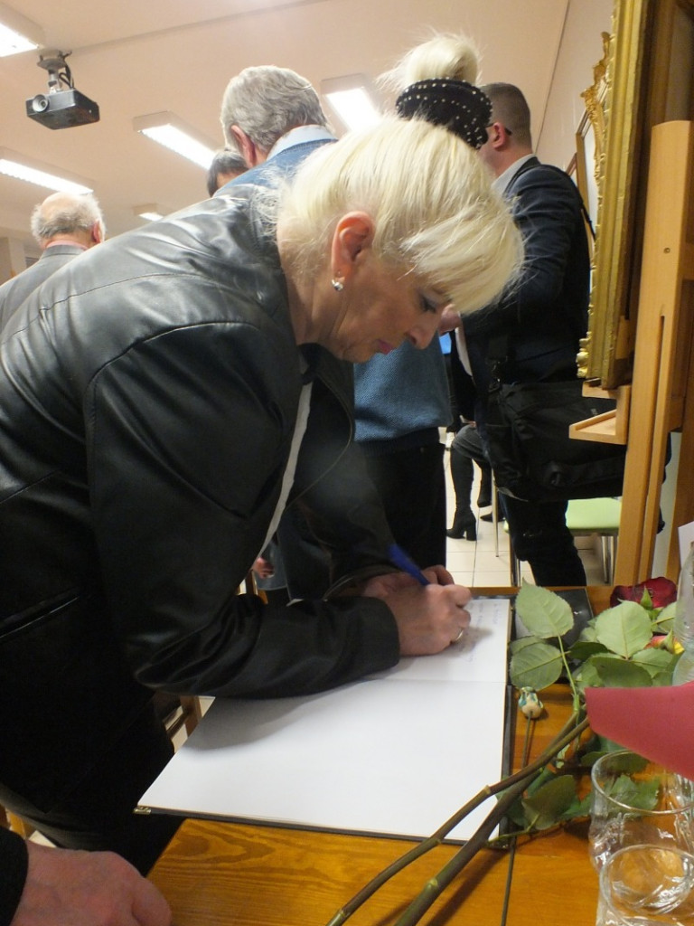 55 lat pracy twórczej Stanisławy Sierant - walentynkowy wernisaż