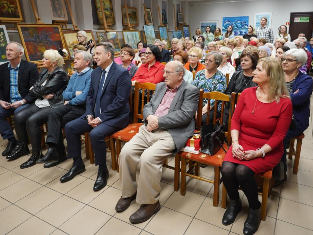 55 lat pracy twórczej Stanisławy Sierant - walentynkowy wernisaż