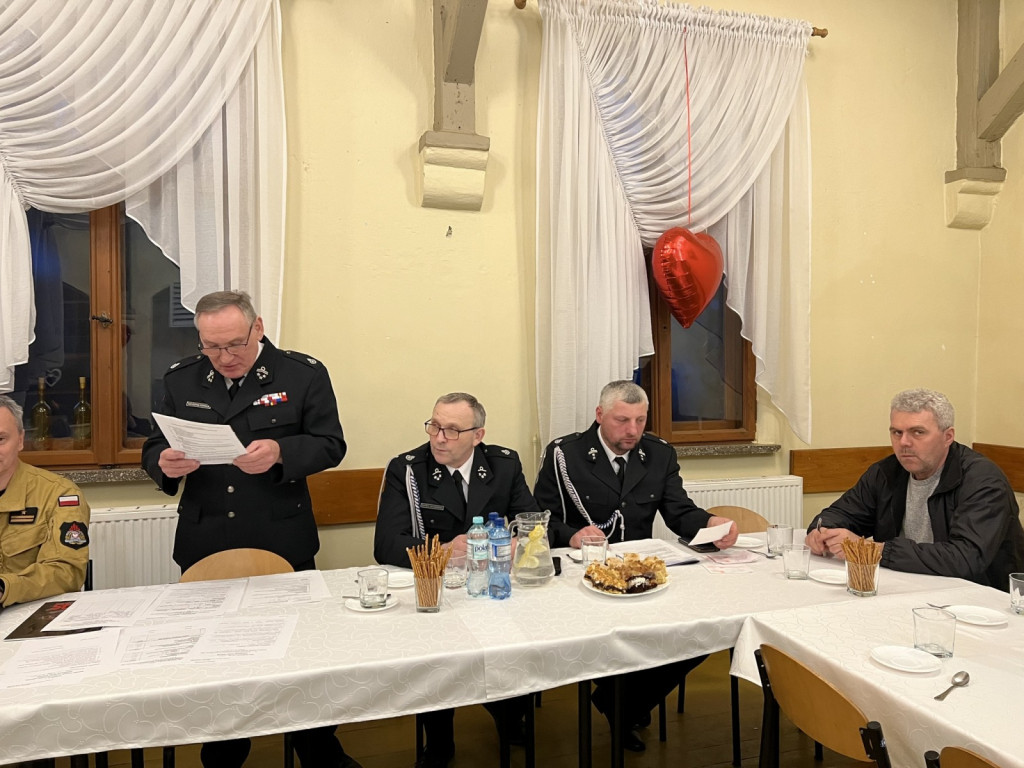 Walne zebranie sprawozdawcze OSP Sołectwo Rychnowy