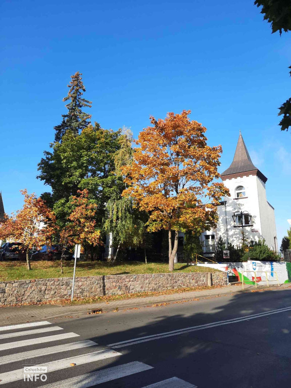 Spacer po Człuchowie, Park Luizy, Ulice, Jesień