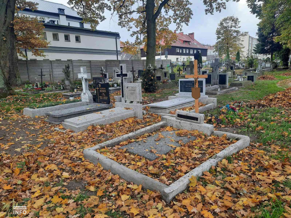 Stary Cmentarz po remoncie - Tabliczki sektorowe