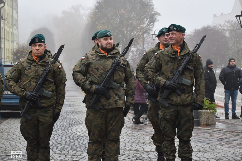 Człuchów uczcił Narodowe Święto Niepodległości