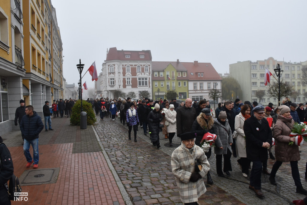 Człuchów uczcił Narodowe Święto Niepodległości