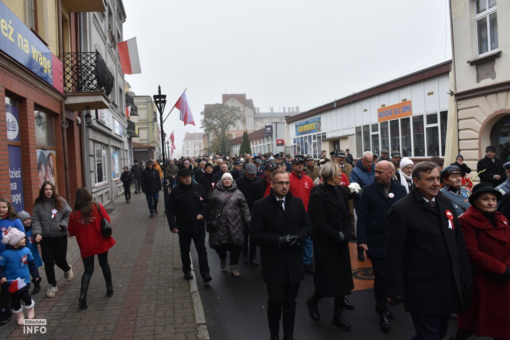 Człuchów uczcił Narodowe Święto Niepodległości