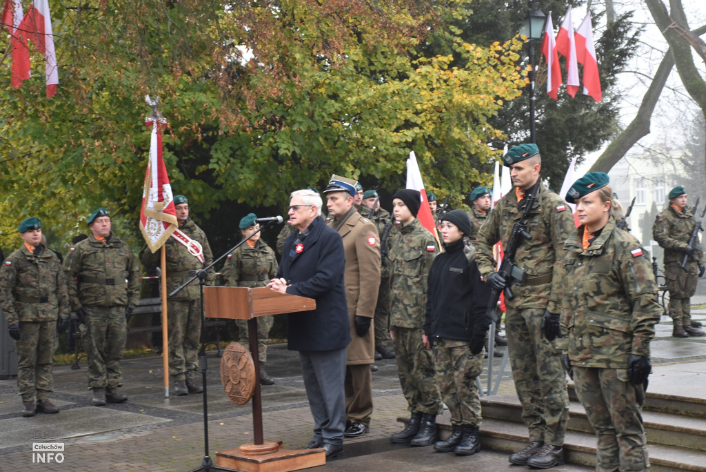 Człuchów uczcił Narodowe Święto Niepodległości