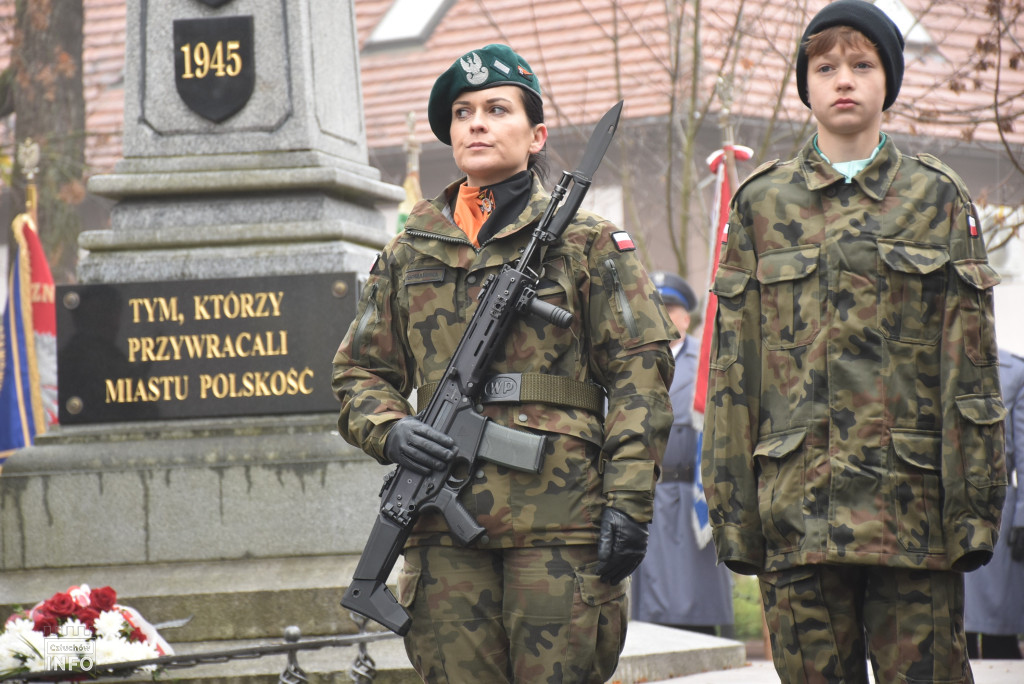 Człuchów uczcił Narodowe Święto Niepodległości