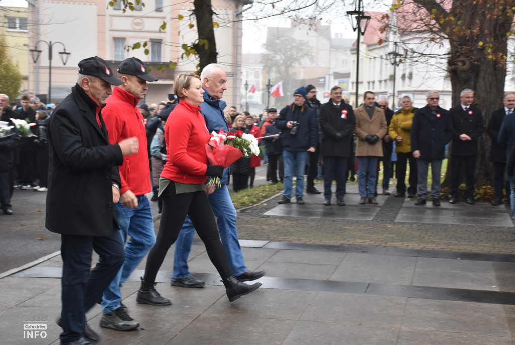 Człuchów uczcił Narodowe Święto Niepodległości