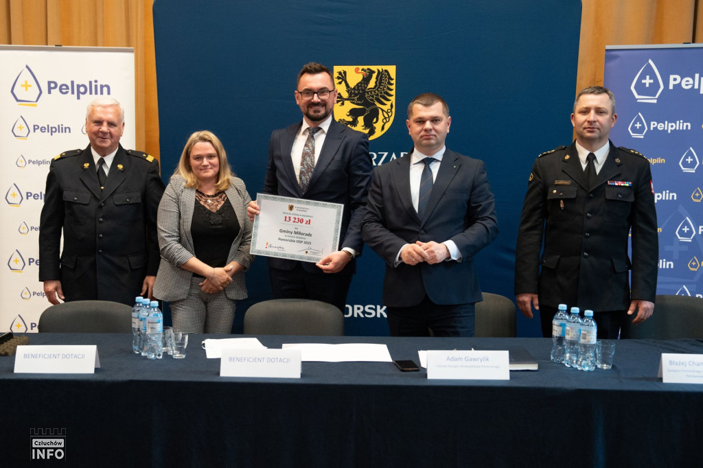 Pomorskie OSP z nowym sprzętem – ponad 1,1 mln zł