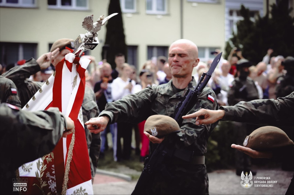 Przysięga 82 terytorialsów w Czarnem