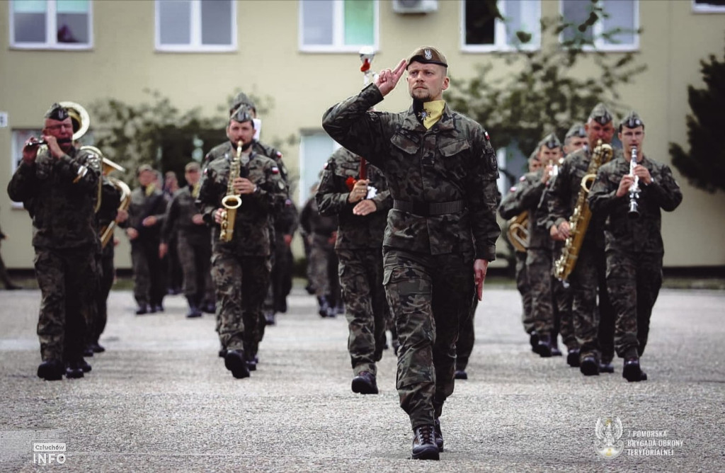 Przysięga 82 terytorialsów w Czarnem