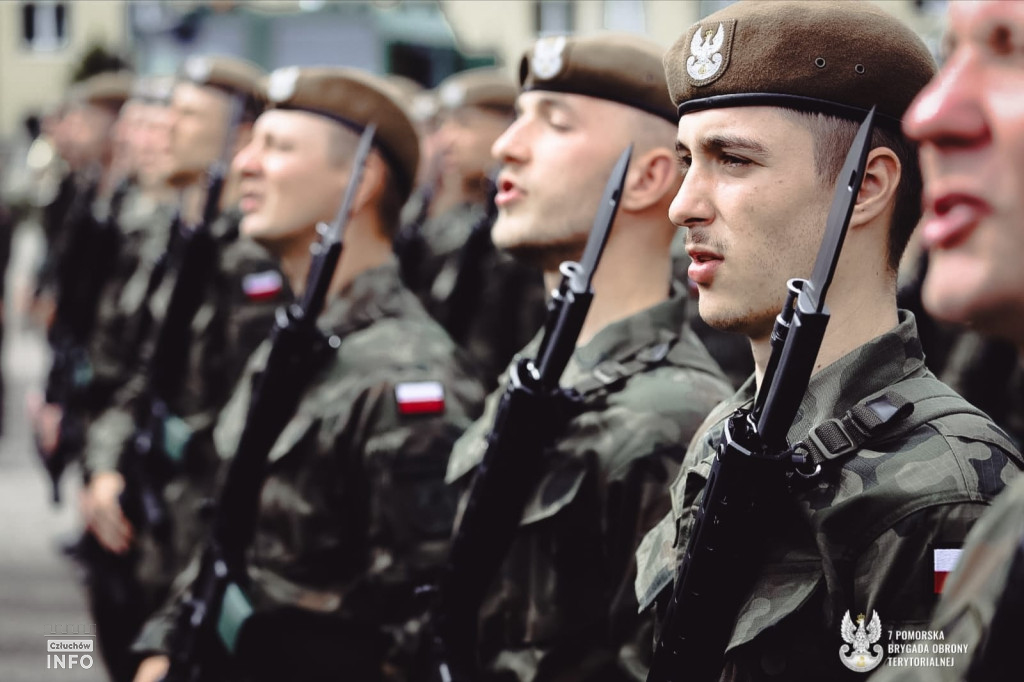 Przysięga 82 terytorialsów w Czarnem