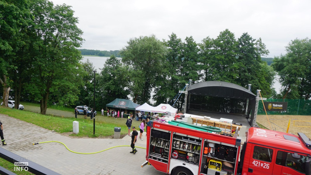 Bezpieczne Wakacje na plaży w Człuchowie