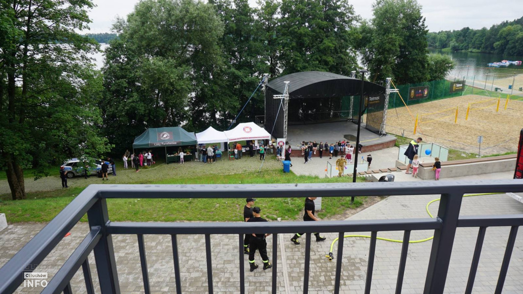 Bezpieczne Wakacje na plaży w Człuchowie