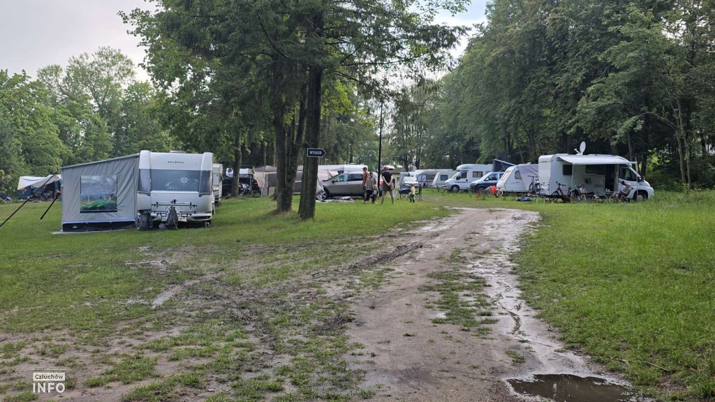 Camping nr 80 w Człuchowie – fotorelacja