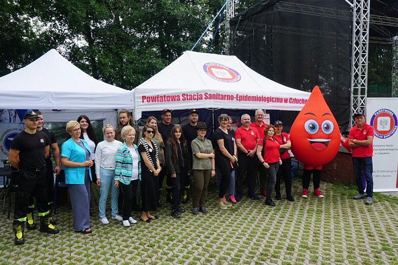 Bezpieczne Wakacje na plaży w Człuchowie