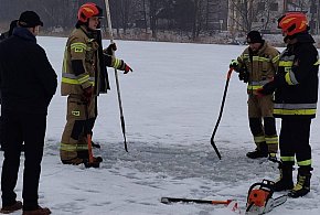 Trwają prace na jeziorach i obowiązuje zakaz wchodzenia na lód