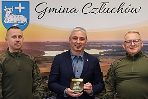 34 Chojnicki Batalion Radiotechniczny podziękował Gminie Człuchów