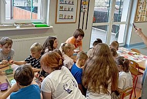 Szósta wizyta licealistów w przedszkolu Piano w ramach projektu