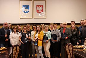 Spotkanie z sołtysami i okazja do wspólnego uczczenia ich niedawnego święta