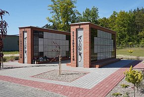 Nowe kolumbarium na cmentarzu komunalnym w Człuchowie