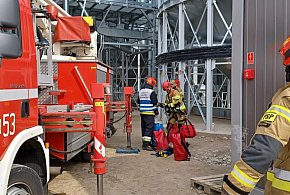 Strażacy z powiatu człuchowskiego ćwiczyli w Boboszewie