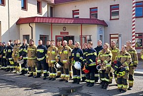 29 osób ukończyło szkolenie strażaka OSP w Człuchowie