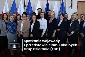 Lokalna Grupa Działania Ziemi Człuchowskiej na spotkaniu z władzami regionu