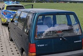 Pijany kierowca Daewoo Tico zatrzymany w Nieżywięciu. Miał ponad 2 promile