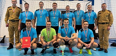 KP PSP Człuchów z II miejscem w Mistrzostwach w halowej piłce nożnej