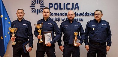St. asp. Janusz Sikorski wśród najlepszych policjantów kryminalnych Pomorza