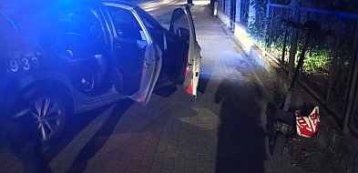 Pięć interwencji policji. Rowerzyści i hulajnogista po alkoholu