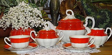 Serwisy kawowe z PRL wciąż na wystawie w muzeum w Człuchowie