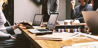 Spotkanie przedsiębiorców gminy o promocji firm w mediach społecznościo