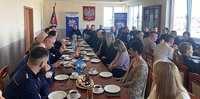 Człuchowska policja podsumowała ubiegły rok podczas uroczystej odprawy