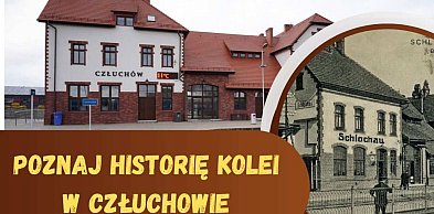 Zwiedzanie sali tradycji kolejnictwa w Człuchowie