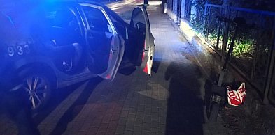 Pięć interwencji policji. Rowerzyści i hulajnogista po alkoholu