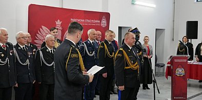 Uroczyste odznaczenia i awanse strażaków z powiatu człuchowskiego w Bytowie-6957