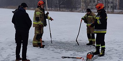 Trwają prace na jeziorach i obowiązuje zakaz wchodzenia na lód