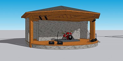 Gmina planuje budowę muszli koncertowej. Wniosek o dofinansowanie złożony