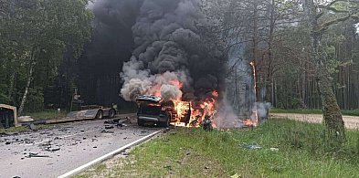 Śmiertelny wypadek na DW201. Policja wskazuje wstępną przyczynę tragedii