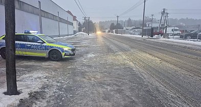 Policja ostrzega przed trudnymi warunkami na drodze
