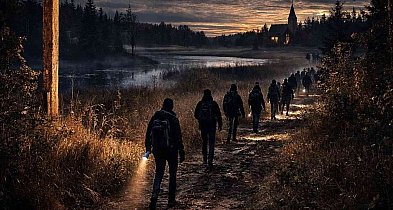 Nocna Droga Krzyżowa w Przechlewie – 12 km modlitwy