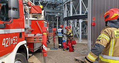 Strażacy z powiatu człuchowskiego ćwiczyli w Boboszewie