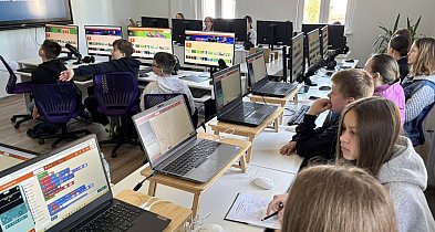 Warsztaty programowania w Debrznie. Młodzież tworzyła własne gry