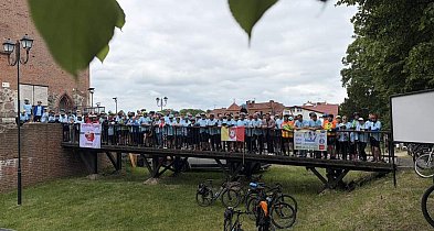 Ponad 170 rowerzystów z Chojnic i Człuchowa we wspólnym peletonie