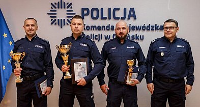 St. asp. Janusz Sikorski wśród najlepszych policjantów kryminalnych Pomorza