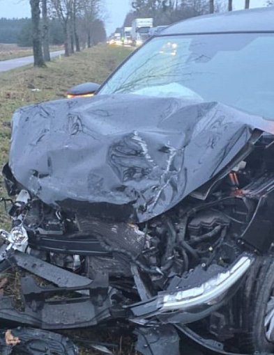 Poważny wypadek na DK22 za Człuchowem-7191