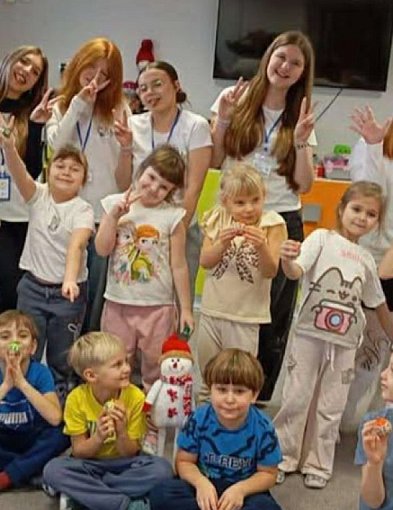 Licealiści z Człuchowa z projektem w przedszkolu