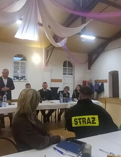 Walne zebranie OSP Bukowo Wieś. Władze jednostki bez zmian