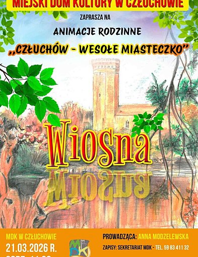 Wiosenne animacje rodzinne w MDK na pierwszy dzień wiosny